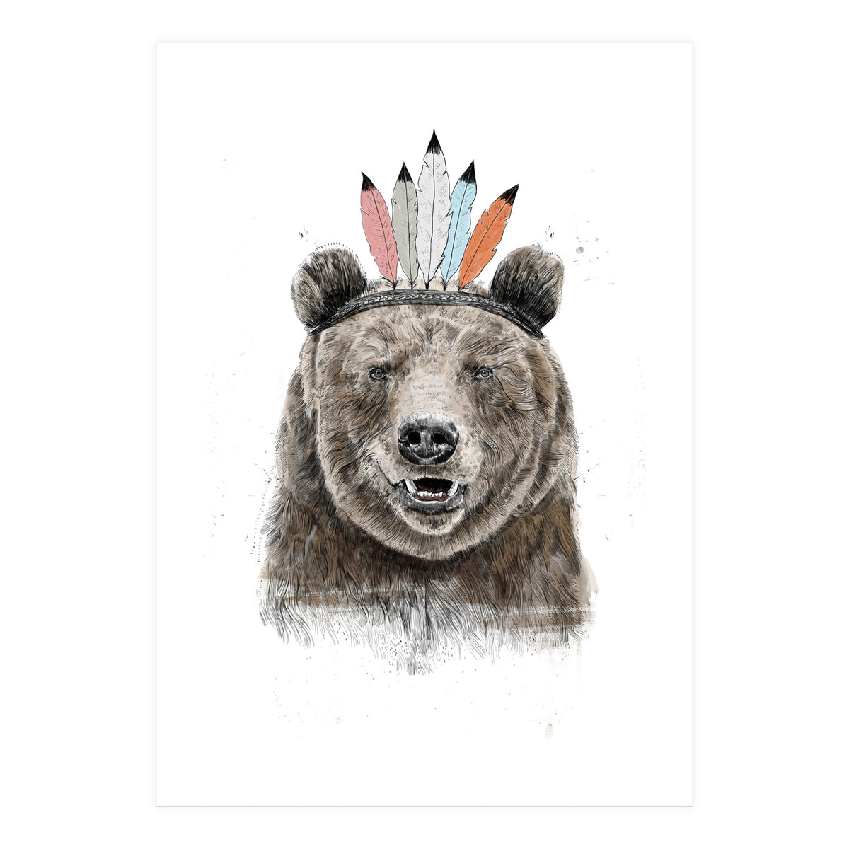 Festival Bear (Print Only)