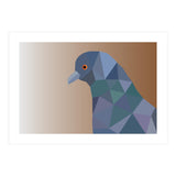 Pigeon Low Poly Art  (Print Only) thumbnail