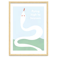 flying high to heaven
