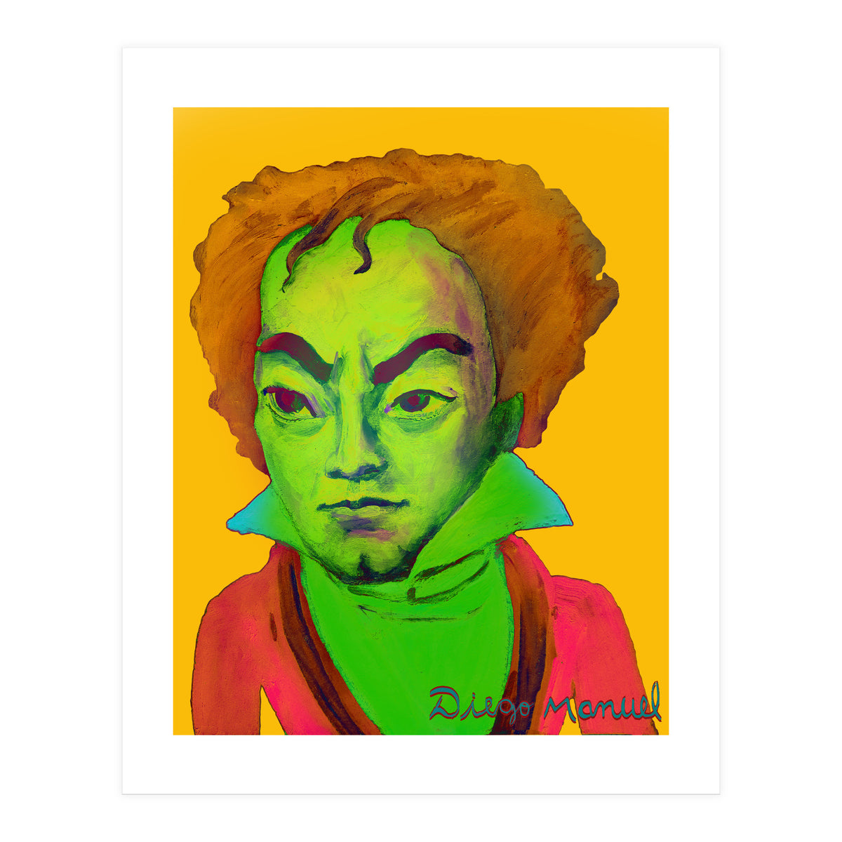 Beethoven Multicolor 3 (Print Only)