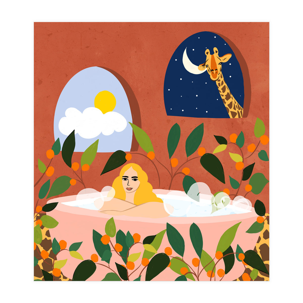 Day Night Safari (Print Only)