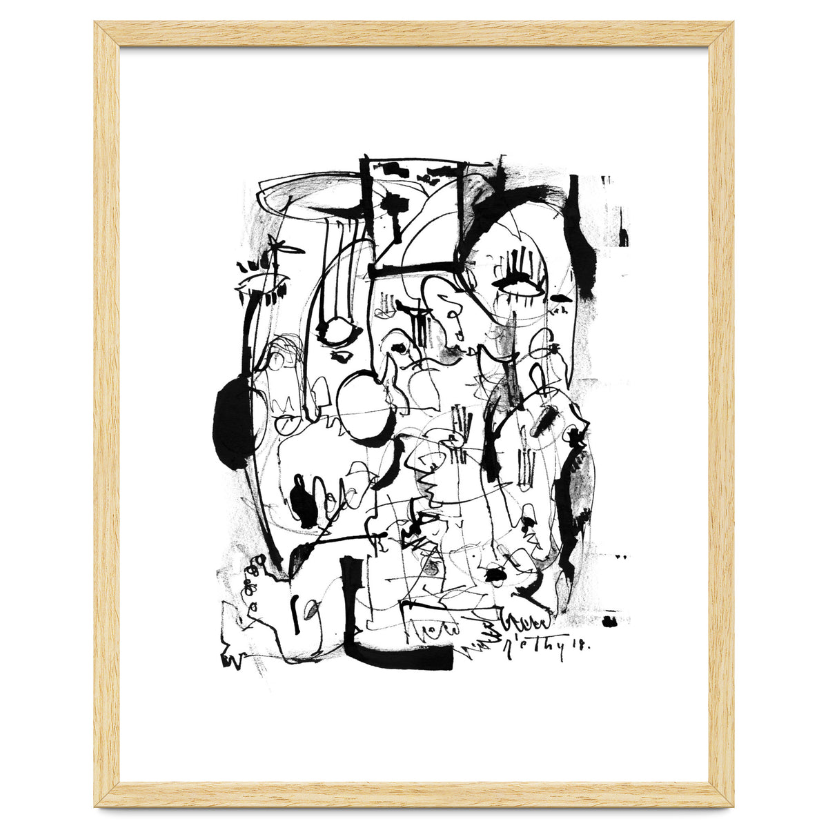 Inside The Mind - b&w