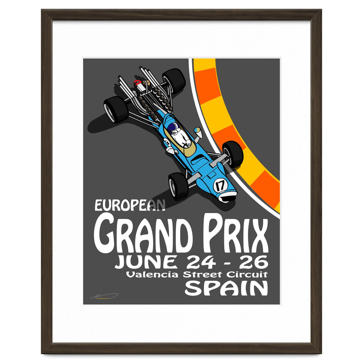 European Grand Prix poster