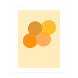 Orange circles abstract (Print Only) thumbnail