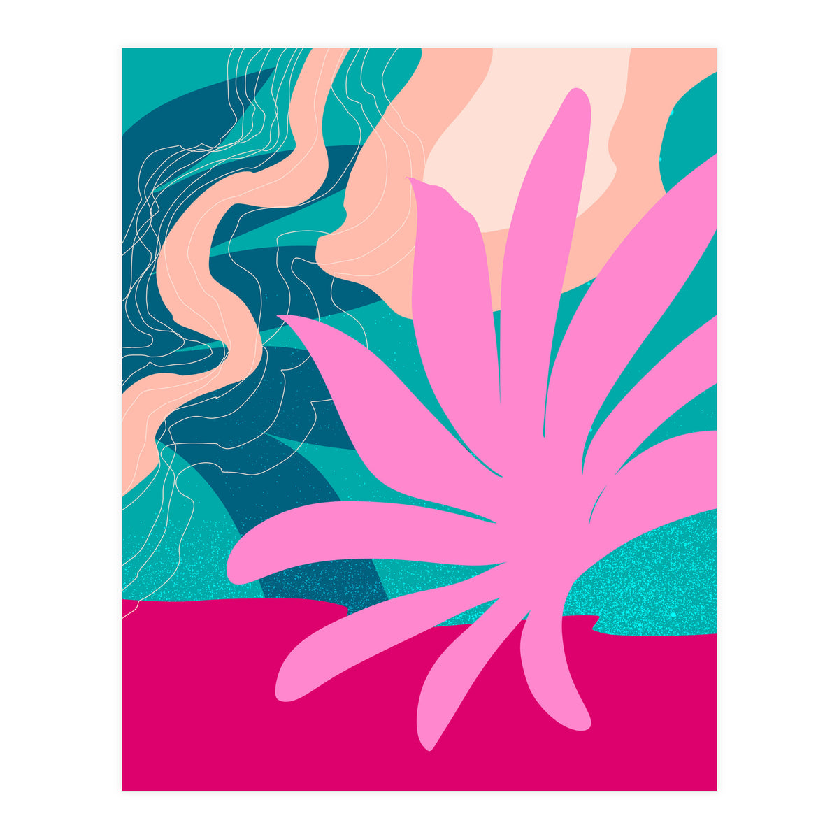 tropical impression (Print Only)