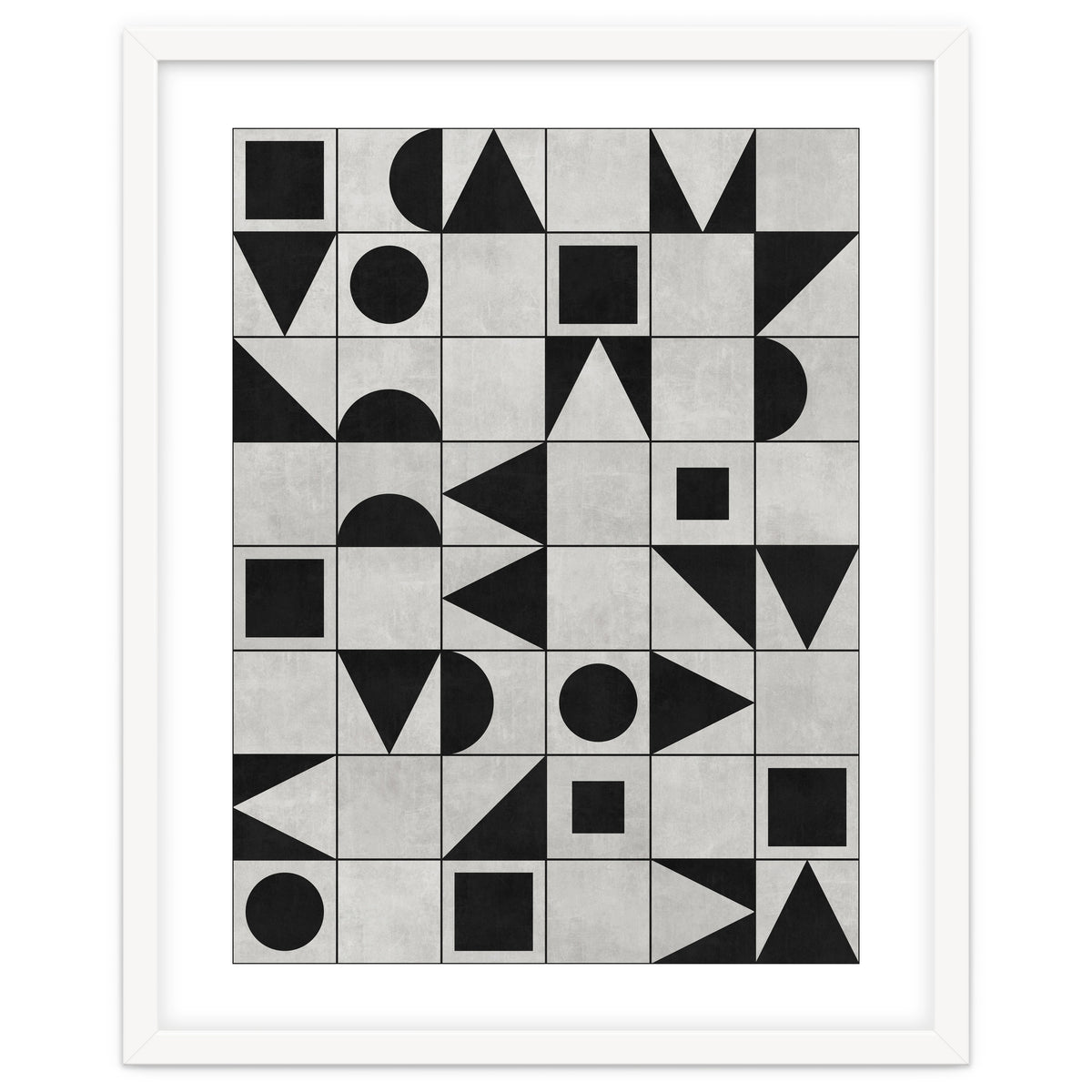 My Favorite Geometric Patterns No.12 - Grey