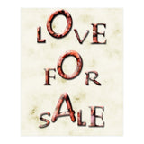 Love 4 sale (Print Only) thumbnail