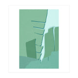 Abstract Banana Leaves One - Greener Eden (Print Only) thumbnail
