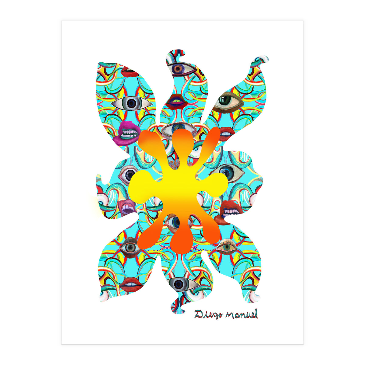 Fuego 63 Copia (Print Only)