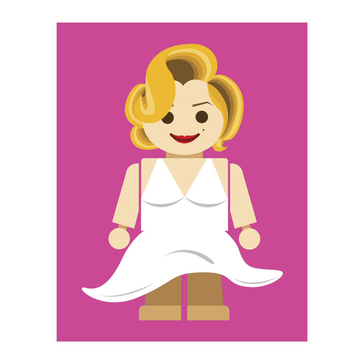 Marilyn Monroe Toy (Print Only)