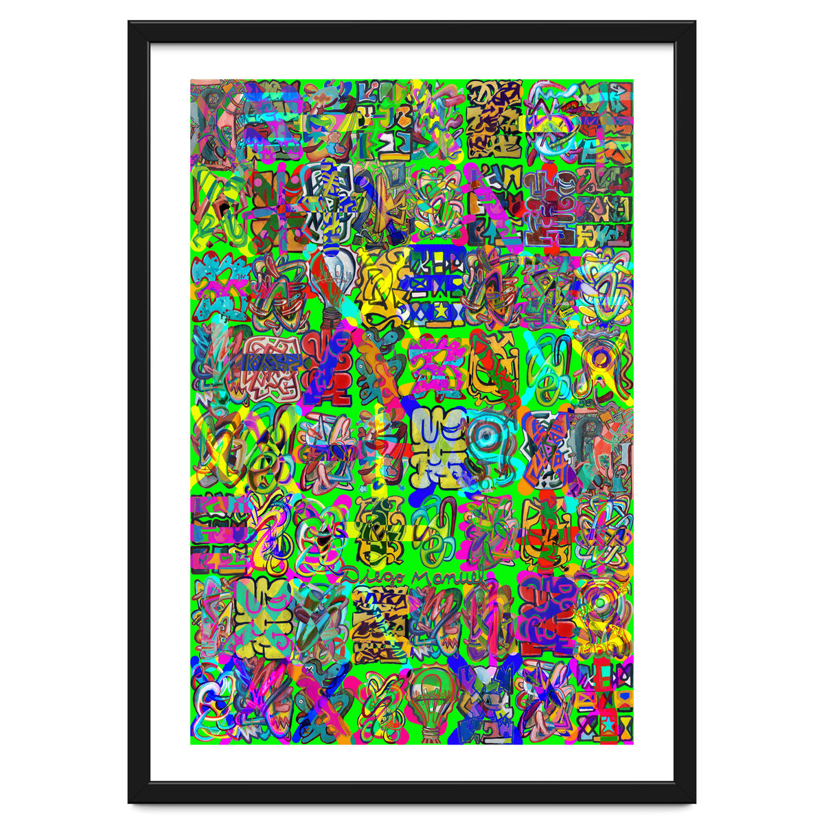 Graffitis 2021 Tapiz 107