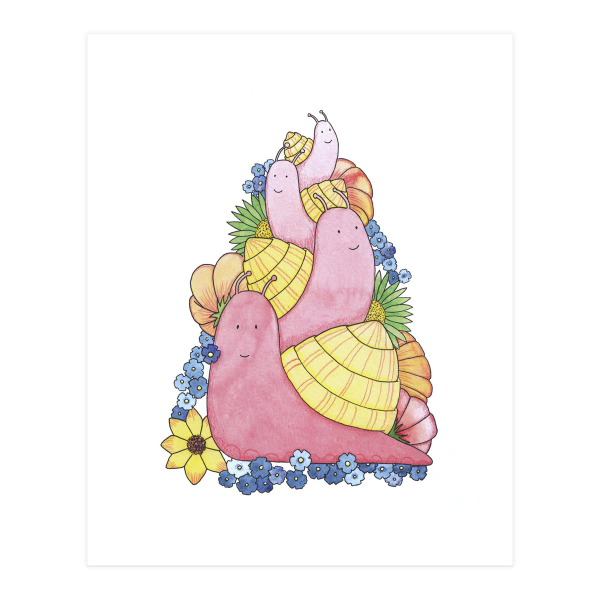 Snail Triangle (Print Only)