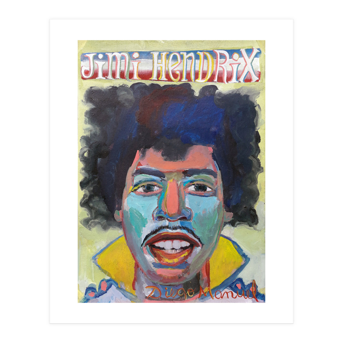 Jimi Hendrix 6 (Print Only)