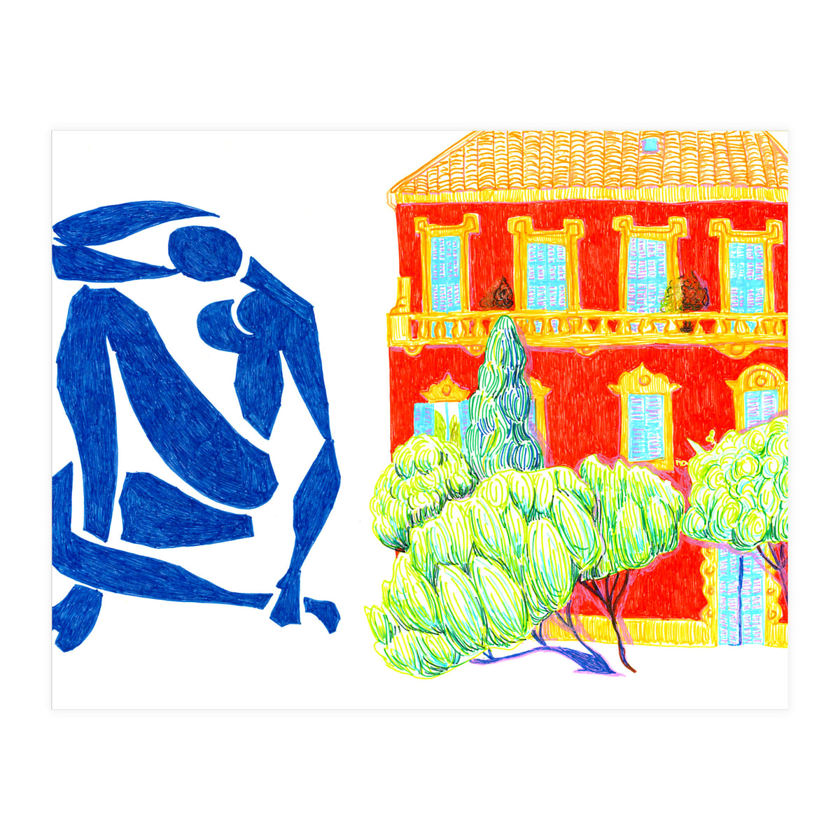 Provence Musee Matisse (Print Only)