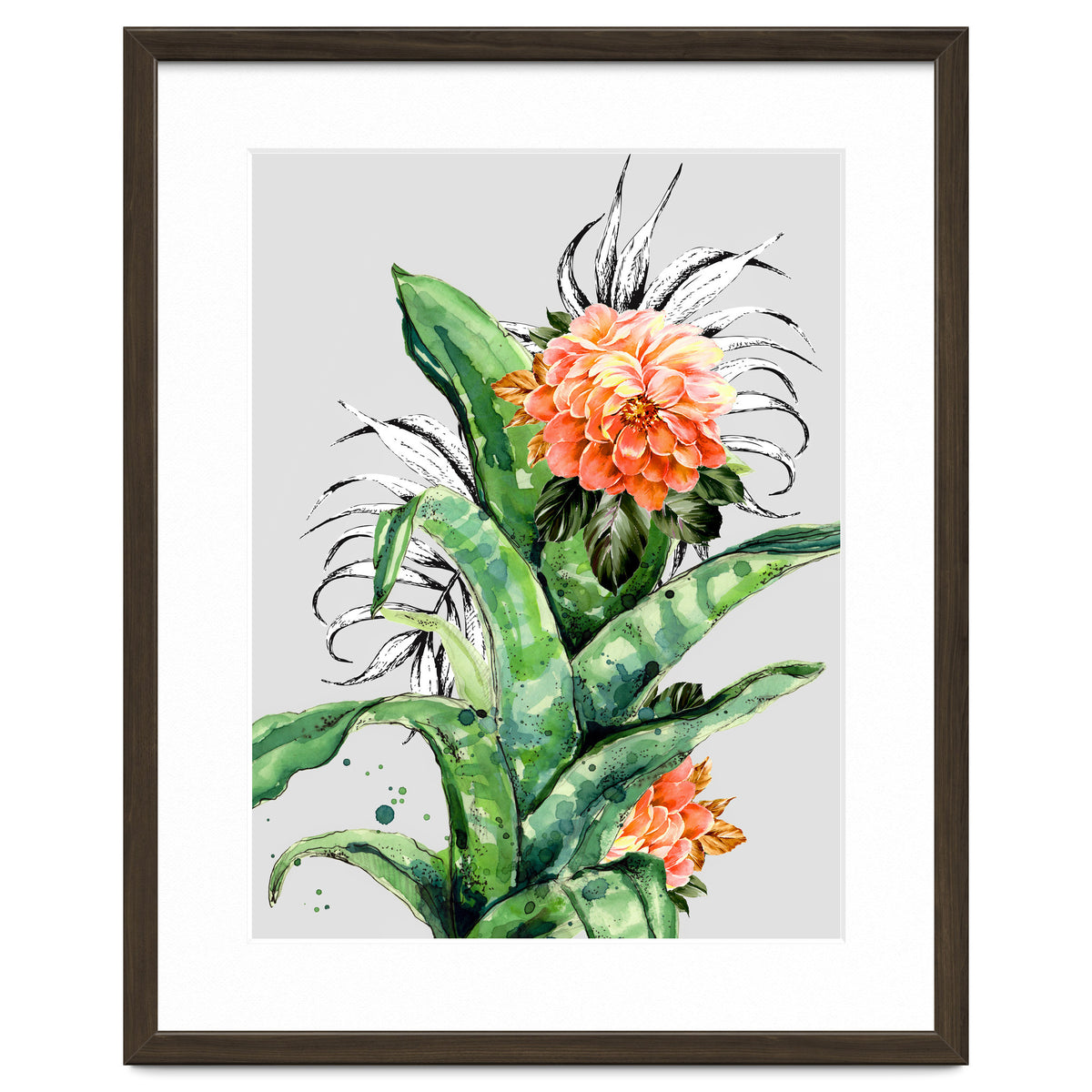 Collage of florid nature