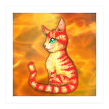 Fiery Cat (Print Only) thumbnail