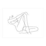 Lying woman (Print Only) thumbnail