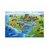 Tampa Bay Illustrated Map (Print Only) thumbnail