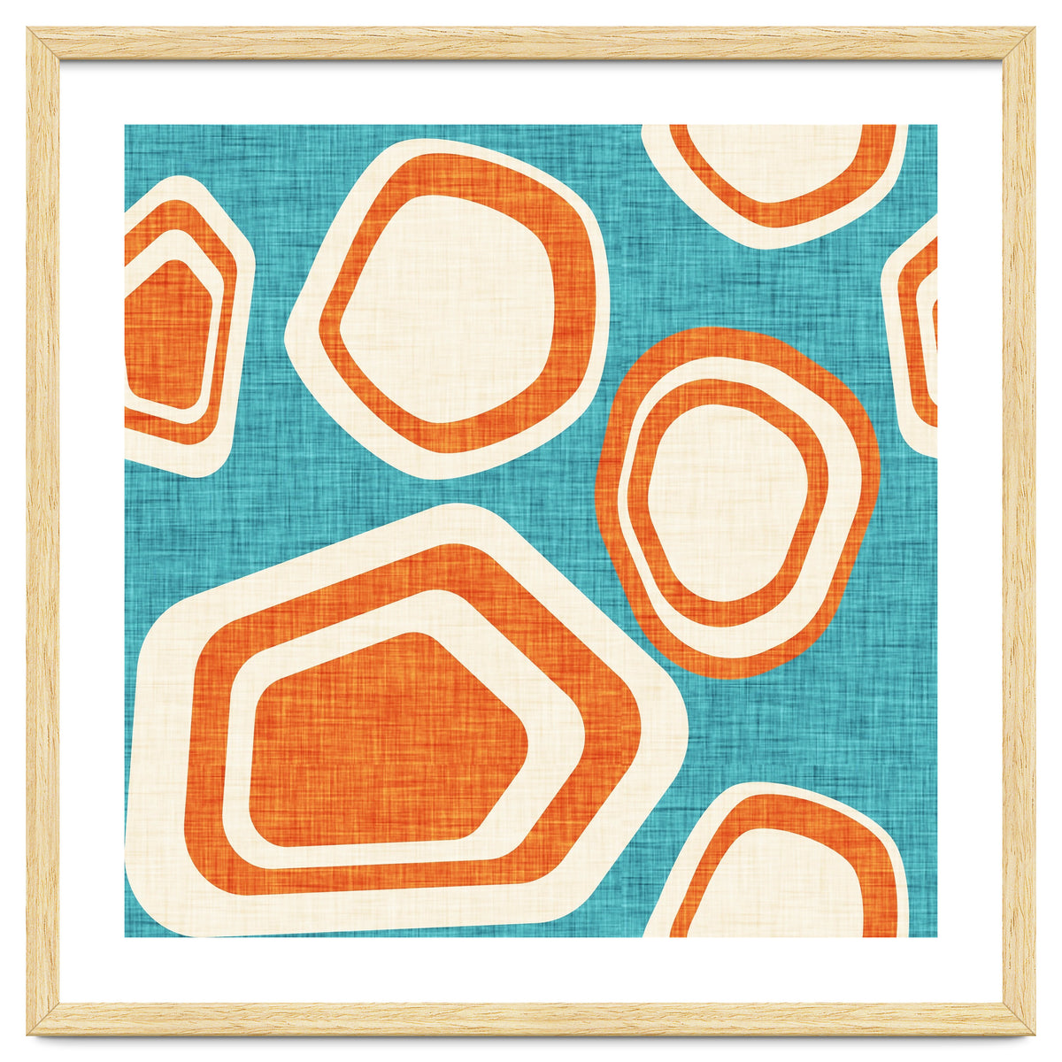 Day At The Lake Blue Orange