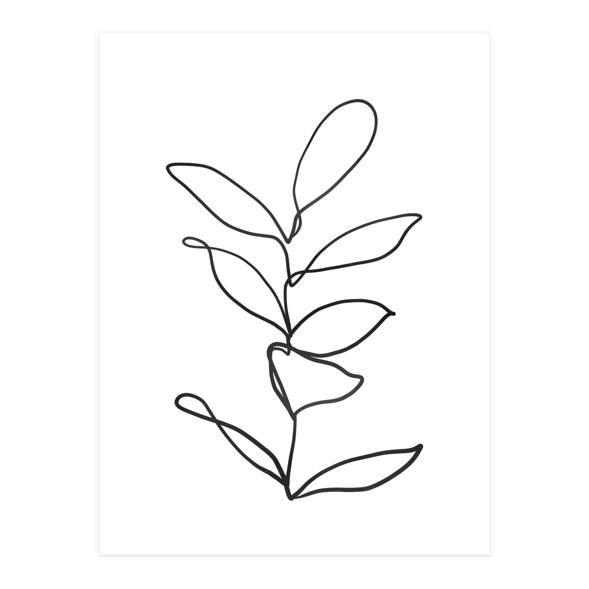 Lines Leaves II (Print Only)