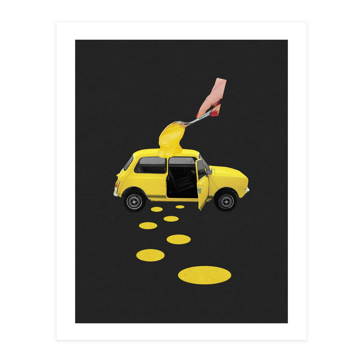 Yellow Car (Print Only)