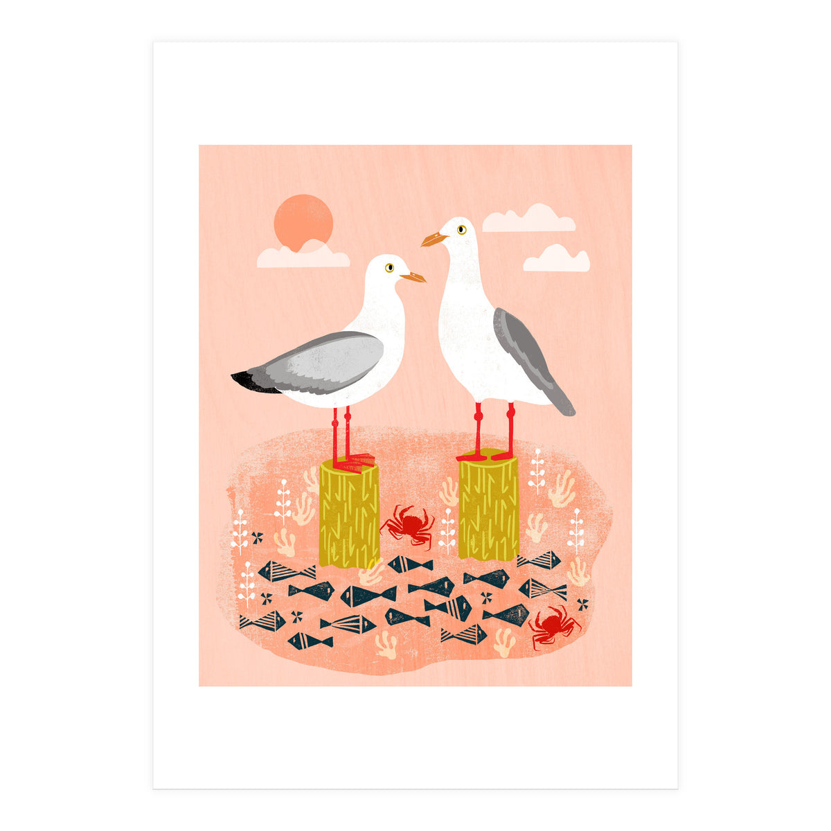 Seagulls (Print Only)