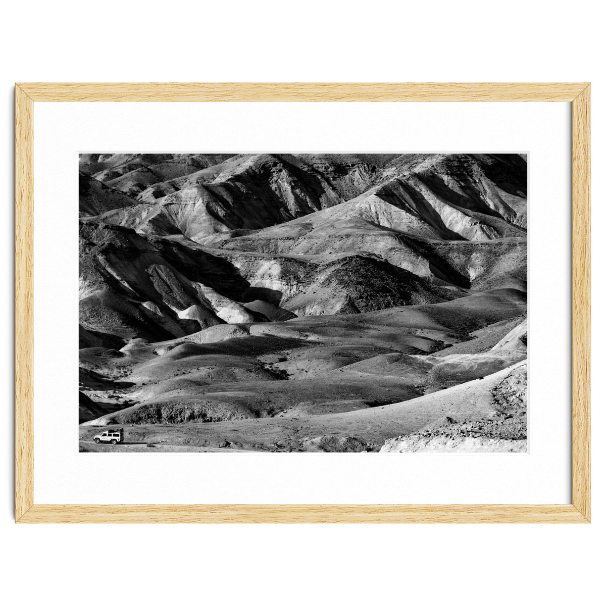 Driving across the Judean Desert