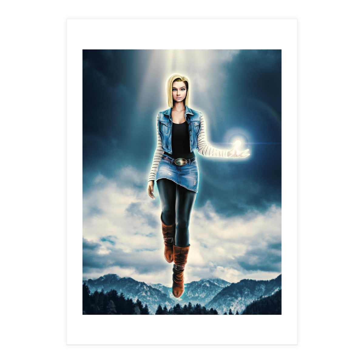 The Beautiful Cyborg (Print Only)