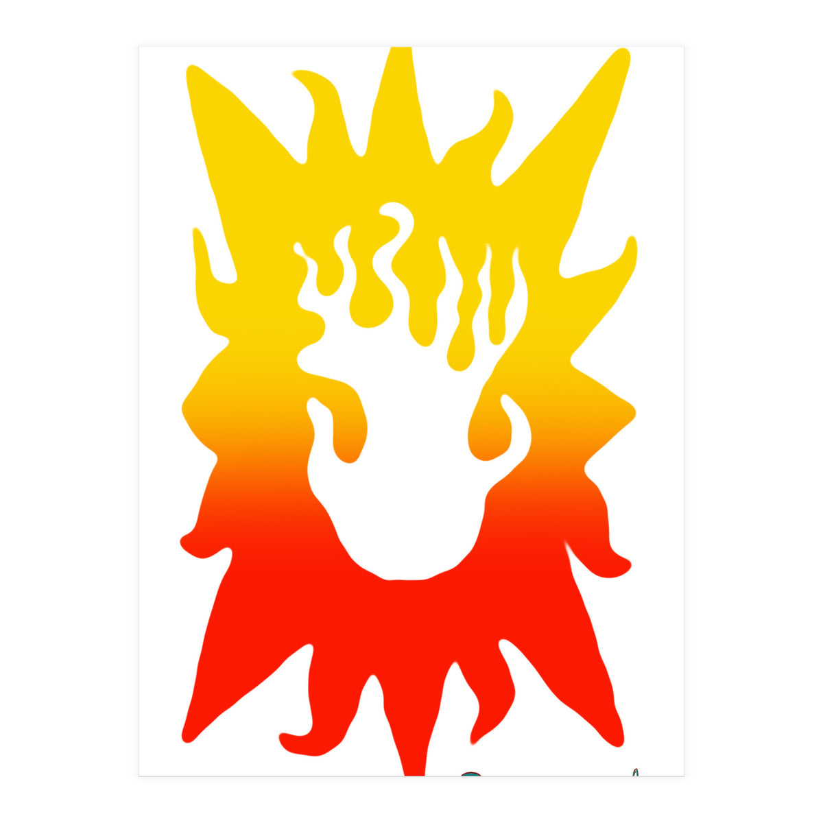 Fuego 115 Copia (Print Only)