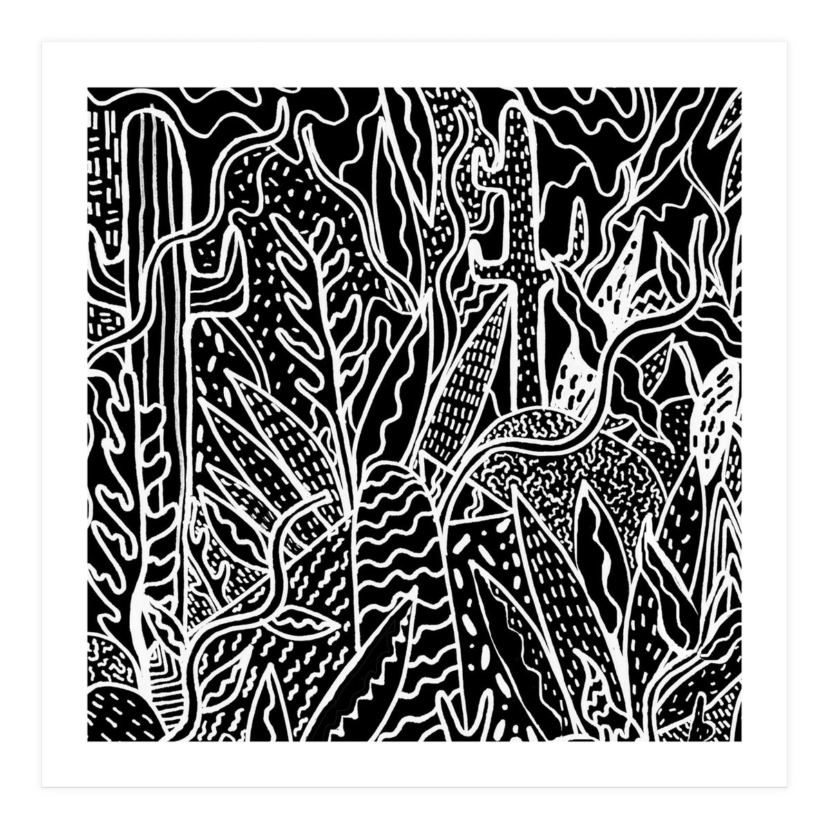 The Garden Ohh Deer (Print Only)