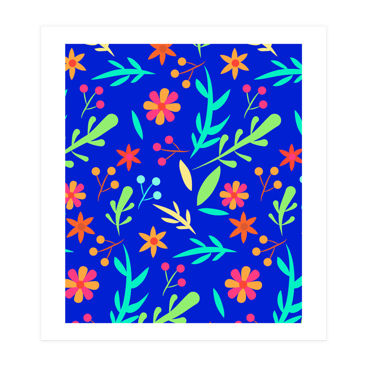 Blue Garden (Print Only)