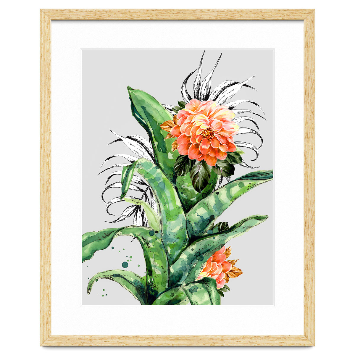 Collage of florid nature