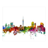 Auckland New Zealand Skyline (Print Only) thumbnail
