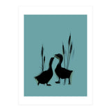 Geese lovers (Print Only) thumbnail