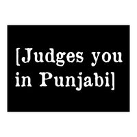 Judges You In Punjabi (Print Only)