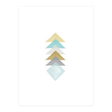 Watercolor Triangles (Print Only) thumbnail