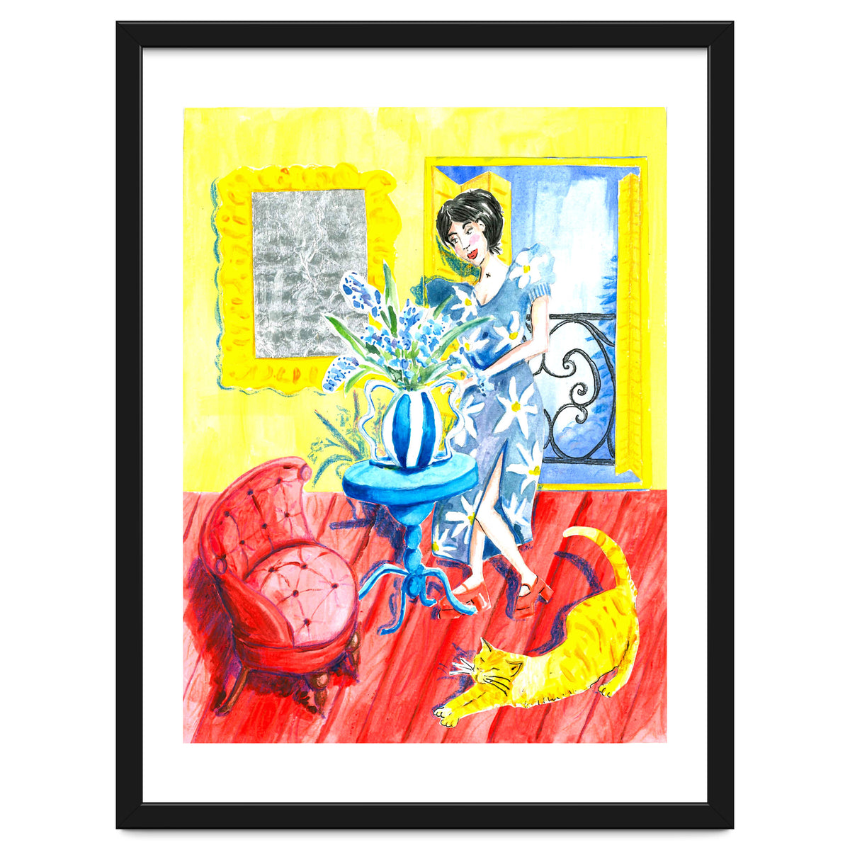 Fanny In The Living Room