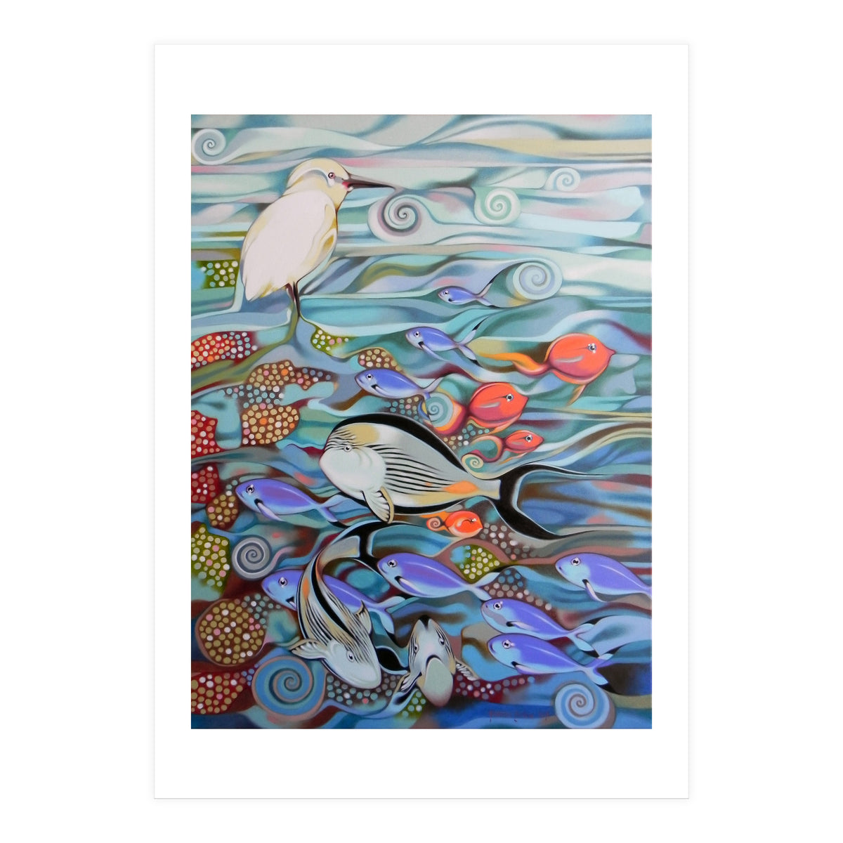 Memory of the coral reef (Print Only)