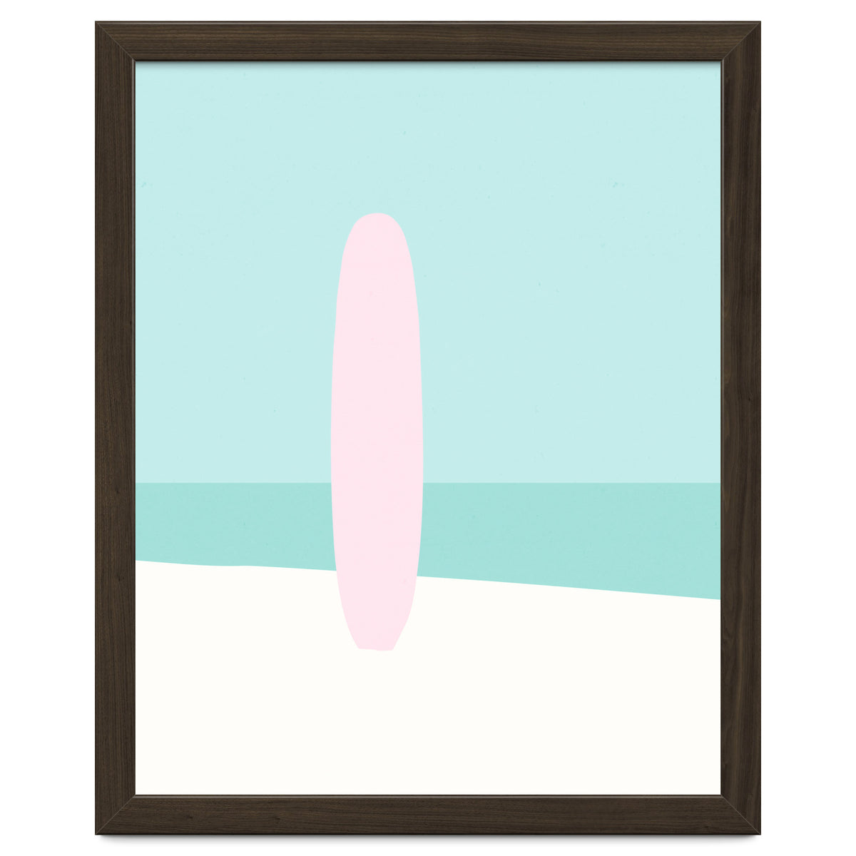 Minimal Surfboard - Turquoise Coast
