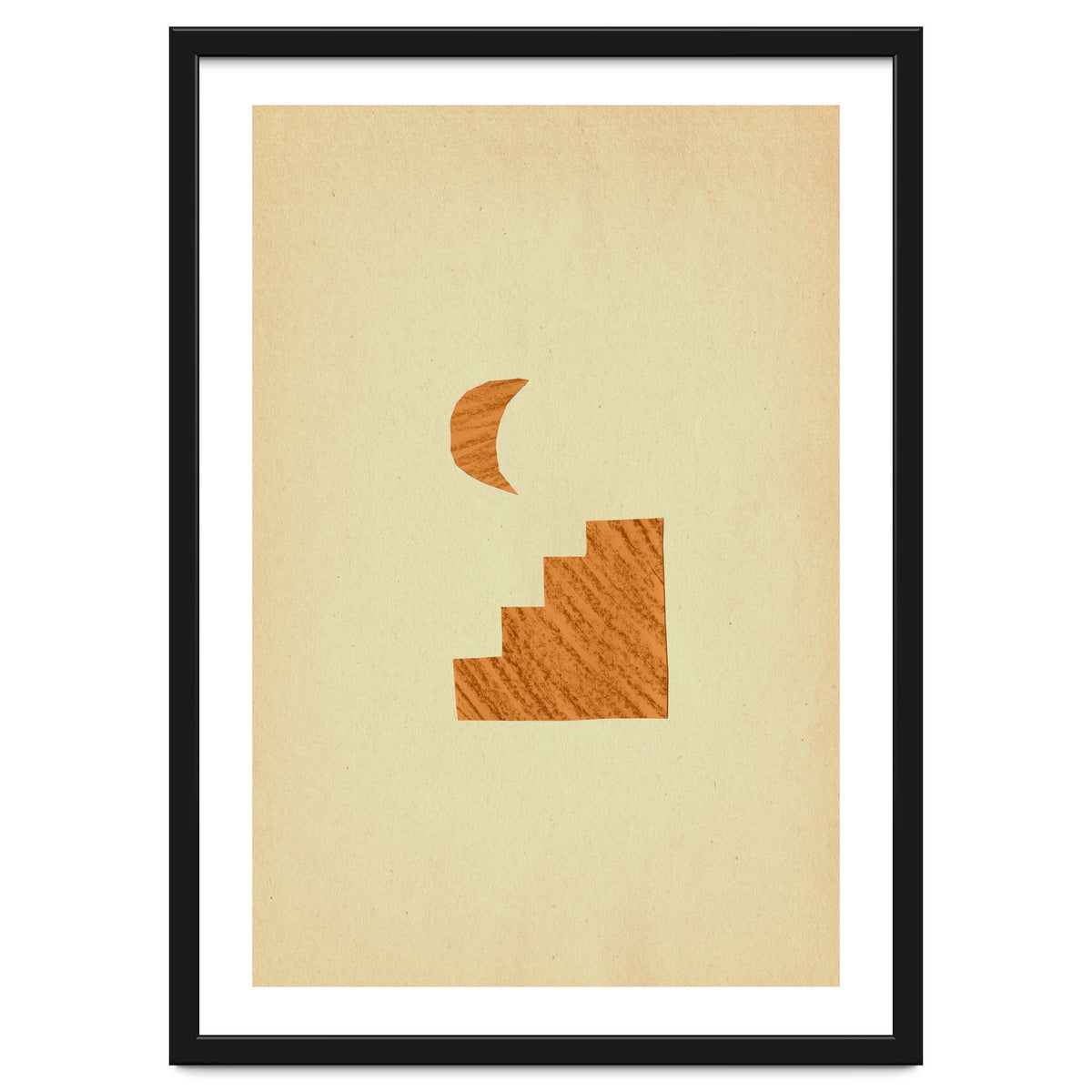 Minimalist moroccan landscape