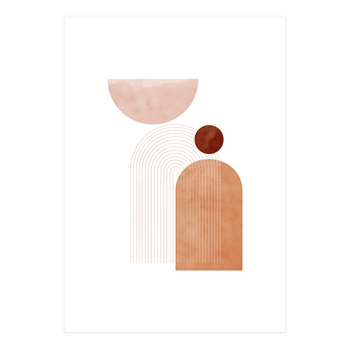 Boho rainbow-a (Print Only)