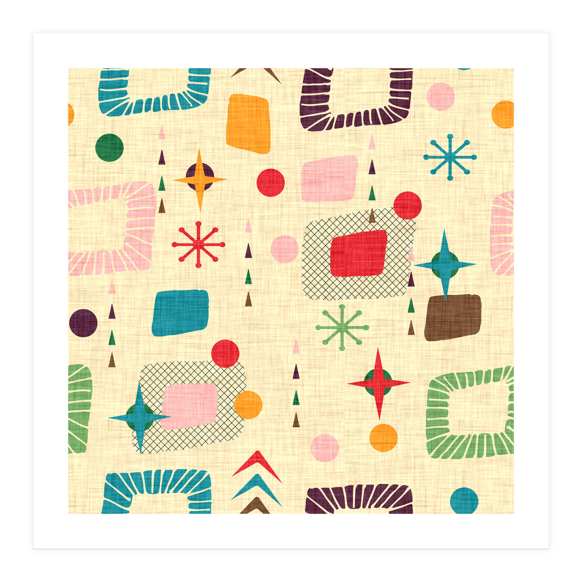 Atomic Pattern  (Print Only)