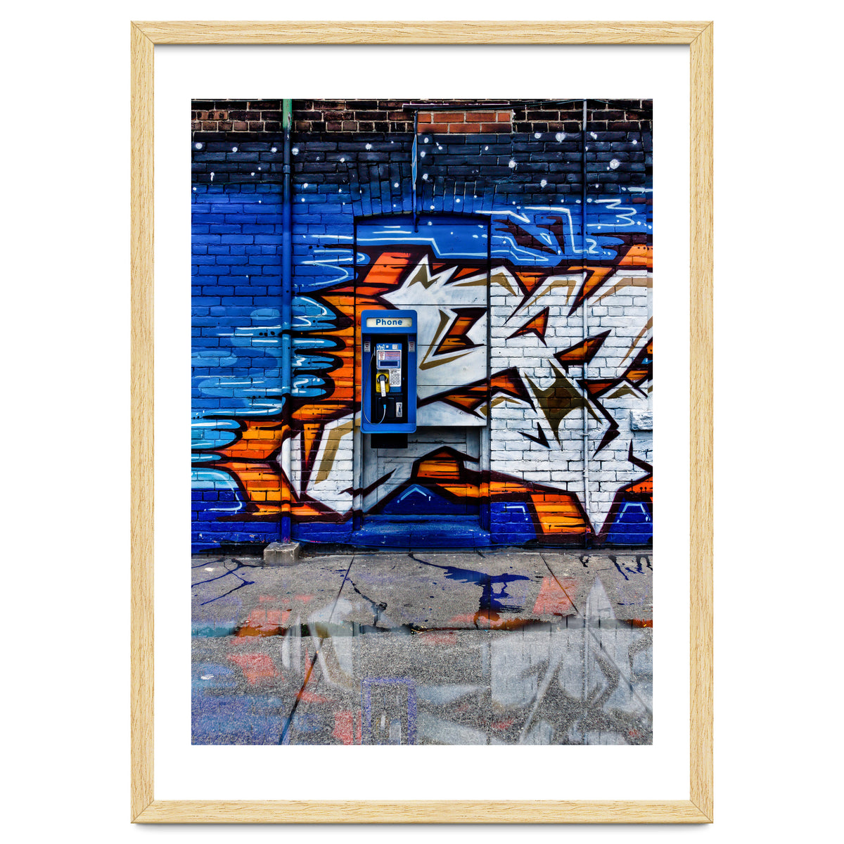 Phone Booth No 12 Color Version Reflection