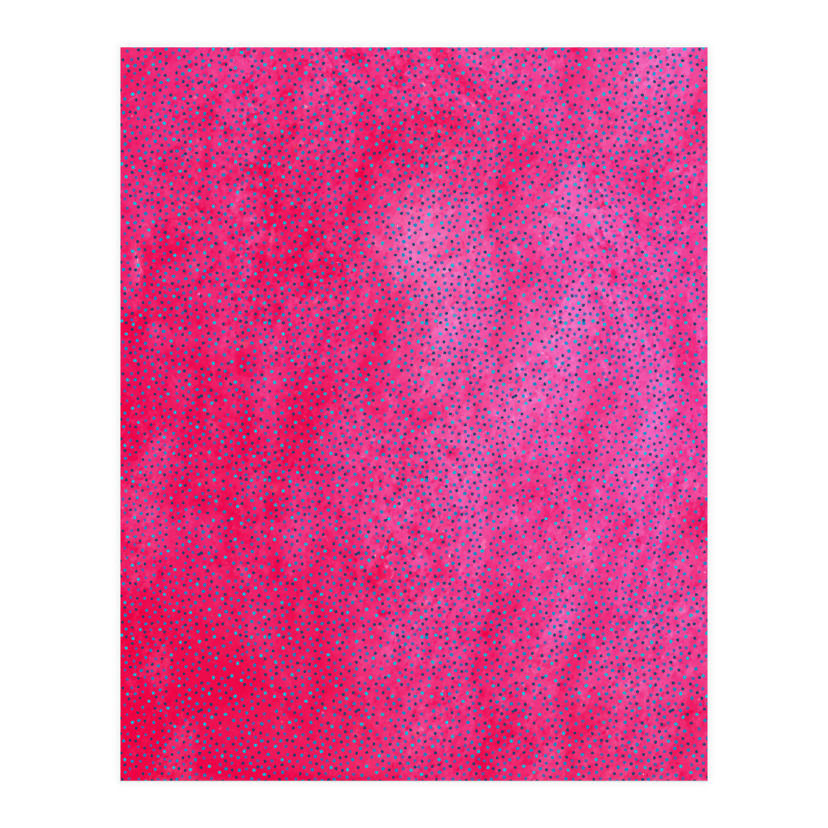 Pink & Blue Polka Dots (Print Only)