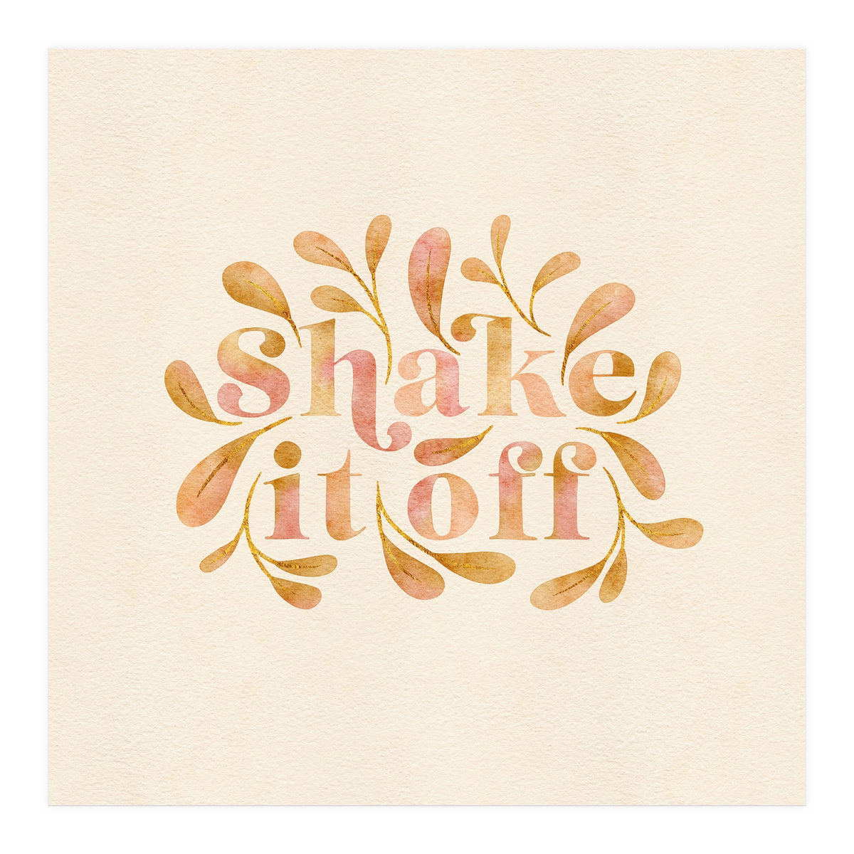 Shake It Off (Print Only)