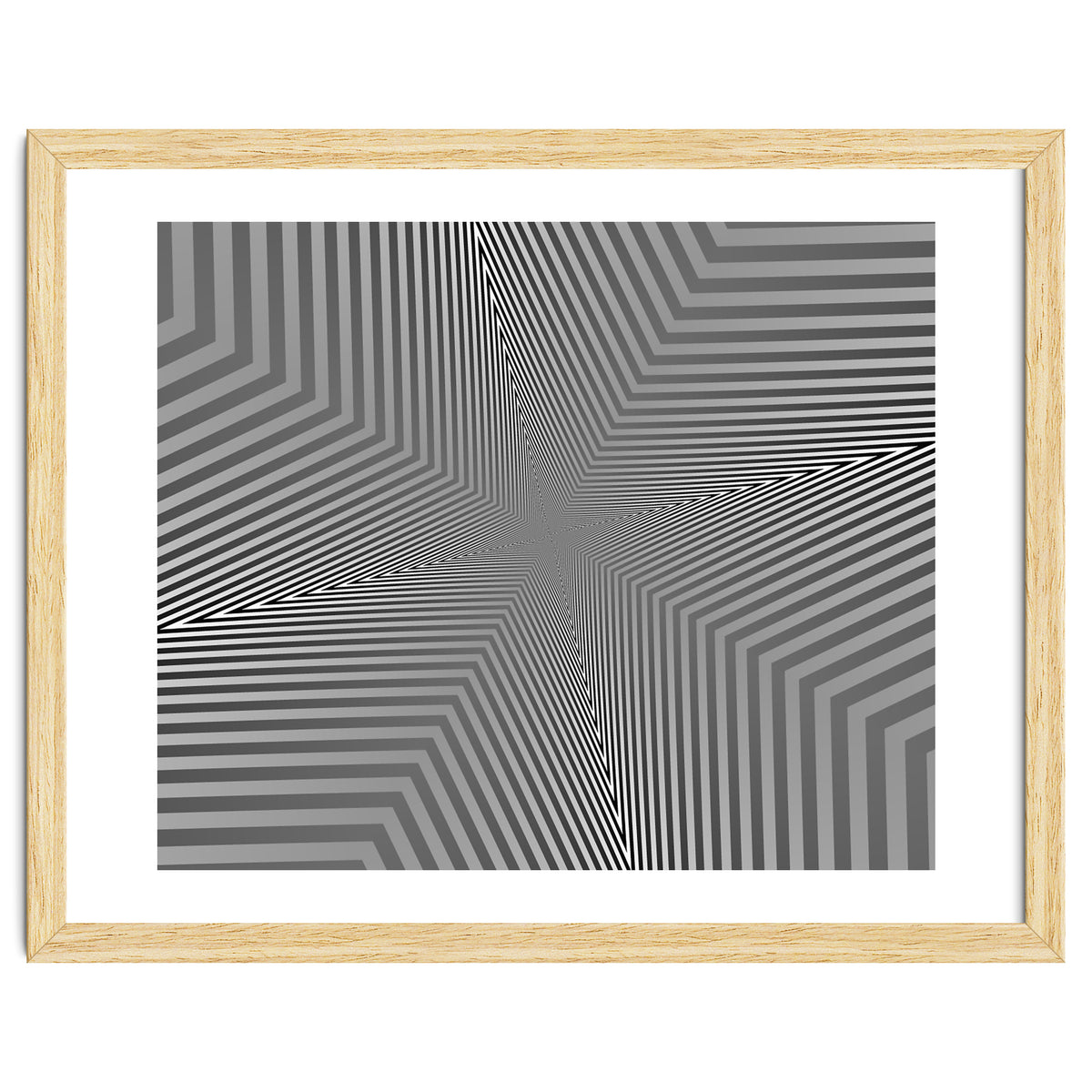 Abstract Triangle Pattern Geometric