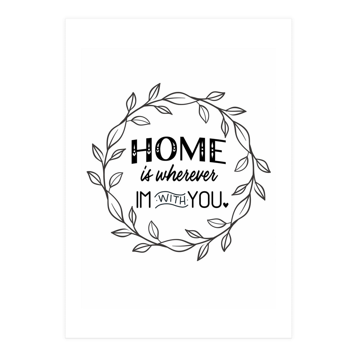 Home With You (Print Only)