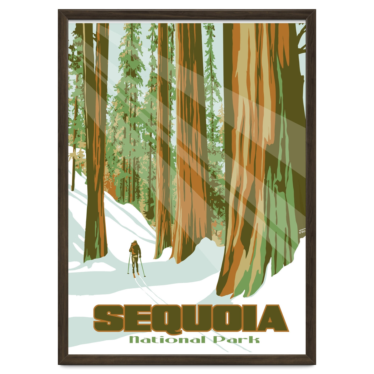 Sequoia National Park Poster