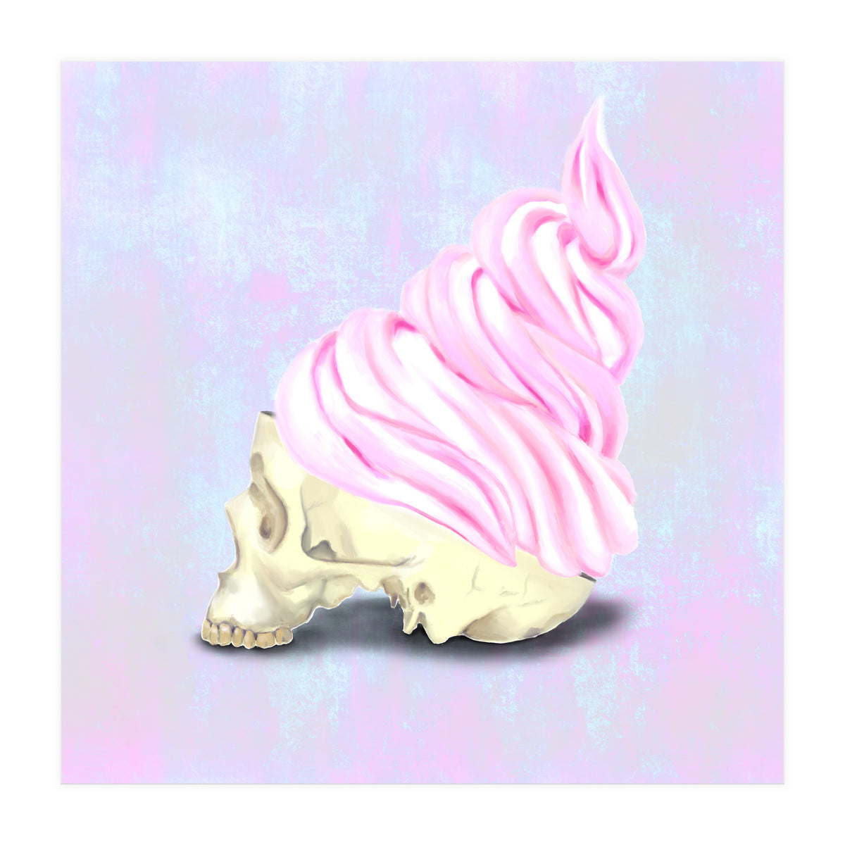 Ice Skull (Print Only)
