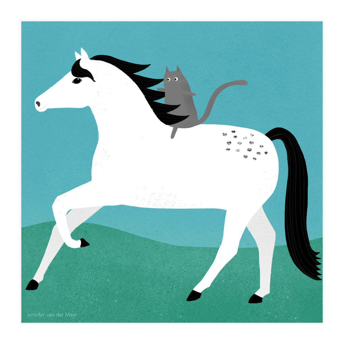 Cat 88: The ride (Print Only)